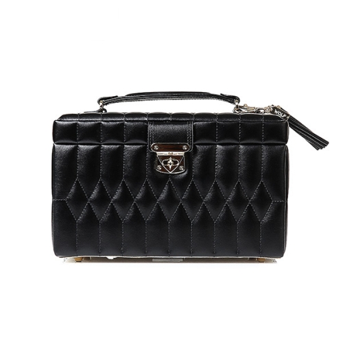 울프  Caroline Medium Box Black 보석함_329771