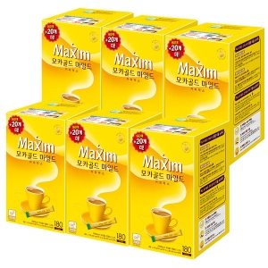 동서식품 맥심 모카골드 커피믹스 180Tx6개 총1080T/대용량