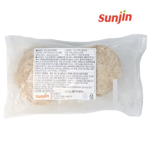 선진FS  선진 로스트비프패티 600g