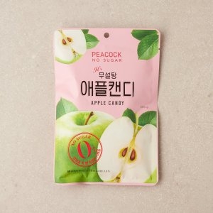 이마트 피코크 무설탕 애플캔디 80g