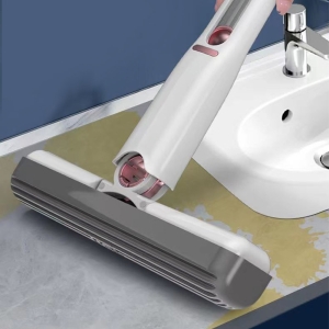 에코벨  미니 핸드 스펀지 물걸레 청소 밀대/거울 유리창