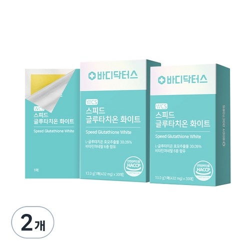 바디닥터스 WCS 스피드 글루타치온 화이트 432mg 30매