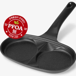 삼우에너텍 포시즌 토토 2구 에그팬 국내생산 뒤집기홈 펜케이크 계란팬