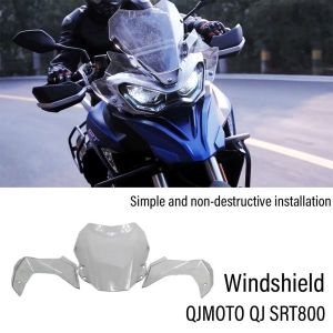 바이크  튜닝 QJMOTO SRT800 액세서리 스포츠 윈드 스크린 디플렉터 SRT800X 800SRT 800X 800 에