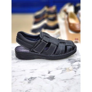 허시파피 남성 베이직모던 캐주얼 컴포트 비즈니스룩 샌들 HP3MP013 245 블랙