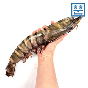 훈훈수산  킹블랙타이거새우 1kg 3마리 후레쉬버터 2개