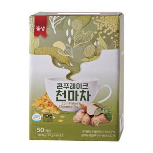 꽃샘식품 꽃샘 콘푸레이크 천마차 50개입