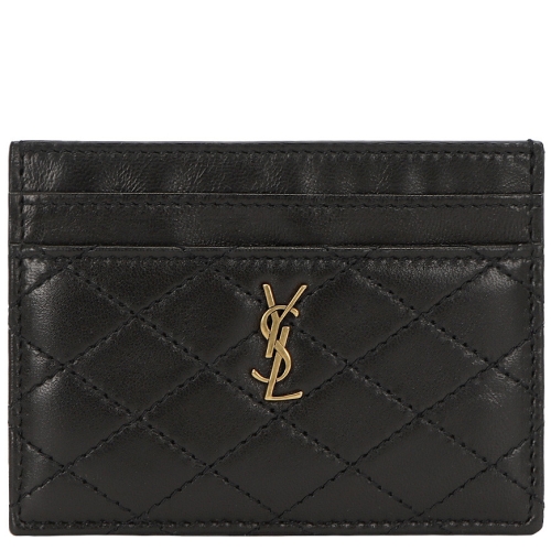 생로랑 모노그램 가비 카드지갑_703219 1EL07 1000