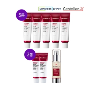 동국제약 최신상 마데카크림 시즌5 7통 대5+중2 +파워앰플1통
