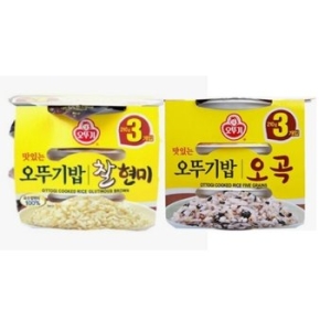 오뚜기밥 오곡밥 210g 3개 + 찰현미 210g 3개