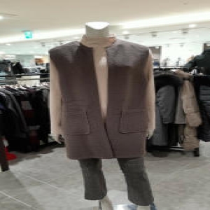 트리아나 19년 가을 오픈형 니트 롱 조끼 AF4VA01