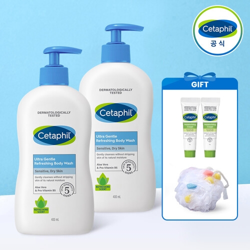 세타필 리프레싱 젠틀 바디워시 400ml