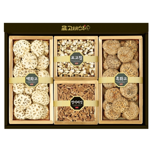 자연식탁  국내산 참나무 표고버섯 선물세트 장생1호 540g