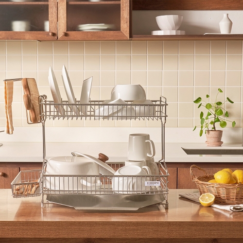 한샘  프라임 올스텐 식기건조대 2단