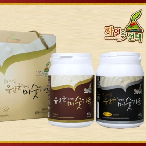  엔초이스 자연의선택 유산균이 들어간 미숫가루 선물세트