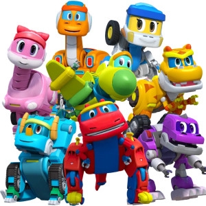 고고다이노 변신로봇 렉스 로키 비키 토모 핑 안키 페리 포키 케루 벨리 헬리 다니 주니 공룡 로봇 장난감