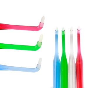 미소덴탈  어금니 첨단 포인트 앤드더프트 칫솔 돔형