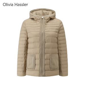 올리비아하슬러 니트포인트 경량 패딩_OHAWDW902