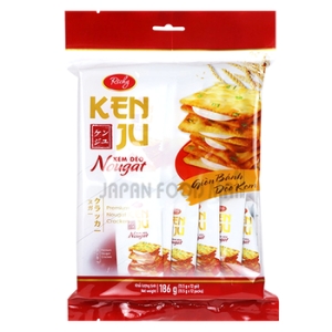 리치  켄주 누가 크림 크래커 과자 186g