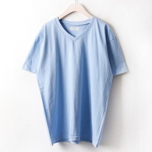 아이우먼 감촉좋은브이반팔 WWW045M307 빅사이즈