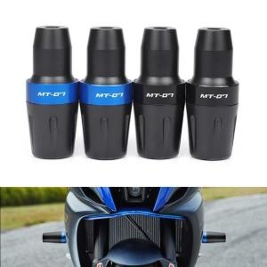 바이크  가드D7WD 1 쌍 MT-07 프레임 슬라이더 충돌 보호기 2014-2023 FZ07Tracer 700/GT 7 액세