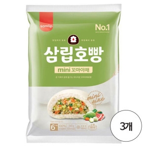 삼립  미니 야채호빵240g 40gx6입 x3개