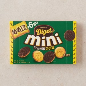 오리온  다이제 초코 미니 6P 240G