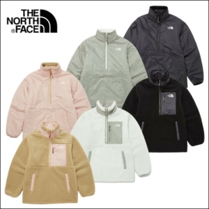 노스페이스  남여공용 플레이 그린 리버서블 플리스 아노락 NJ4FP56