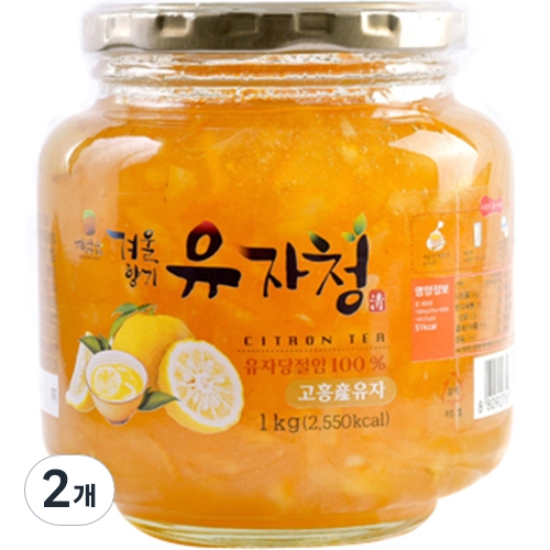 해맑음  겨울향기 유자청 1kg