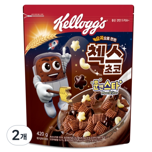 켈로그  첵스초코 문앤스타 420g