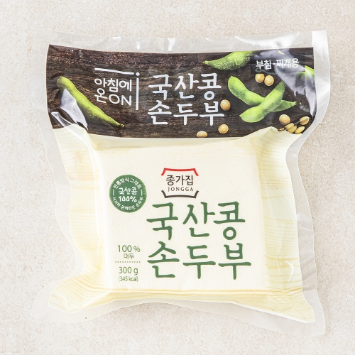 대상 종가집 국산콩 손두부 300g [1개] - 에누리 가격비교