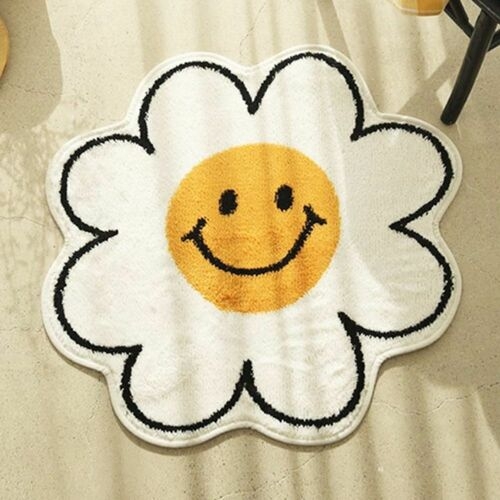 데코뷰 스마일 플라워 발매트