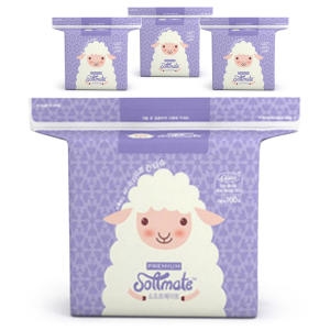 순둥이 소프트메이트 프리미엄 건티슈 160매