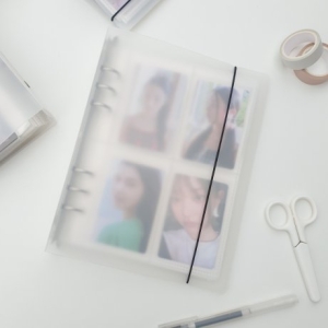 굿슈머  A5 6공 포카바인더 앨범 4단콜북