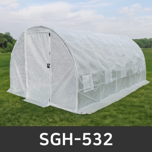 그리담 조립식 비닐하우스 SGH-532 소형 온실 창고 농막 텃밭