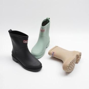 프롬슈 트렌디 무광 발목 숏 장화 레인부츠 S10638120