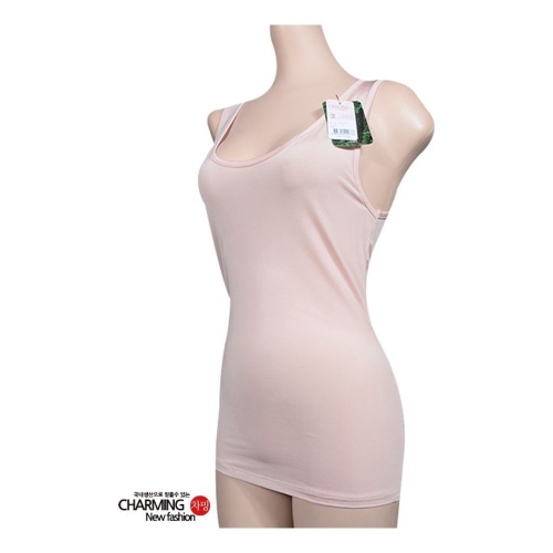 오노마 국내생산 베이직 인견 여성 민자런닝 여성메리야스 ghk730 씨테크 본상품선택 씨테크 XXL_스킨