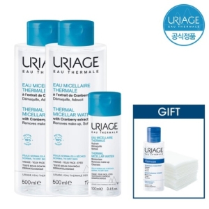 유리아쥬 미셀라 클렌징워터 500mlX2+100ml 1.1L +GIFT