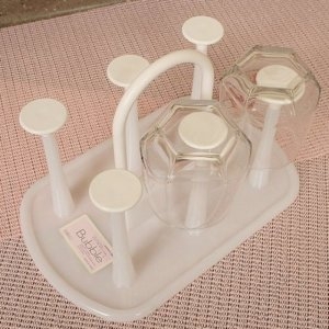 KM  홈스웰 실리콘 6구 컵걸이 스탠드 히말라야