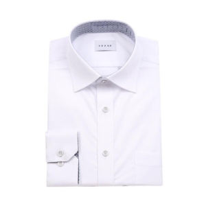 예작 일반핏 스판 텔셀폴리 솔리드 긴팔셔츠 YJ3FUR502WH