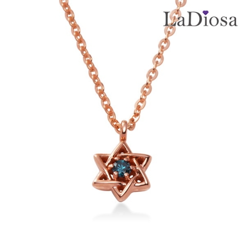 라디오사 LaDiosa  라디오사 18K 청다이아 목걸이 G18D-7979NM G18D-7979NM