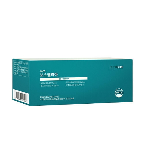 뉴트리코어 WCS 보스웰리아 1100mg 30정
