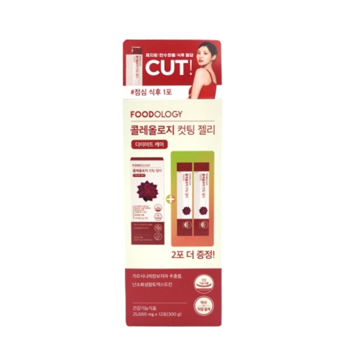 푸드올로지 콜레올로지 컷팅 젤리 25000mg 12포
