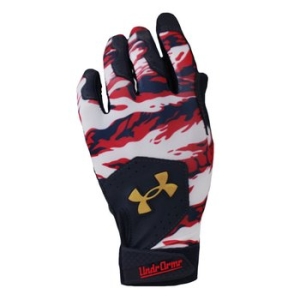 언더아머 야구 클린업 컬쳐 배팅장갑 미드나잇 네이비 1378762410 B2308