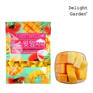 딜라잇가든 냉동 스윗망파파 1kg 3 망고 파인애플 파파야