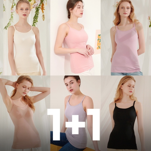 왁스 WOX 코튼 브라탑 배쏙티 끈형 보정속옷 선택 2종