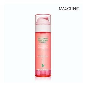 맥스클리닉 로즈 비타민 브라이트닝 오일 폼(구) 110ml