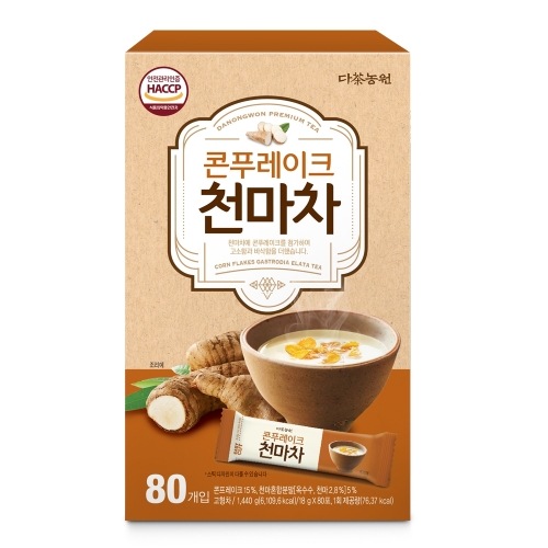 다농원  콘프레이크 천마차 18g 80개