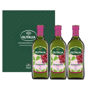 올리타리아 포도씨유 1L x 3병 세트