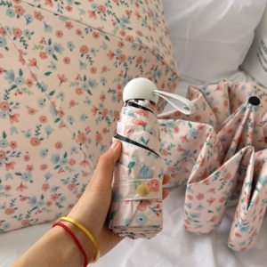 블러썸 미니 양산 암막 차단 접이식 폴딩